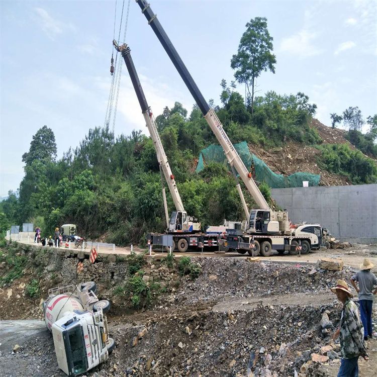 遵义遵义24小时应急道路救援吊装吊装现场实拍